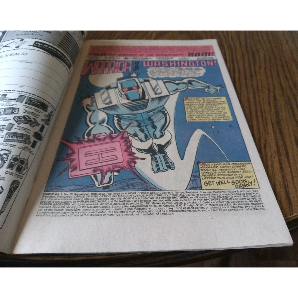 Rom #10 September 1980 Marvel Comics